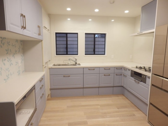 LIXIL　リシェルＳＩで明るく高級感のあるキッチンに